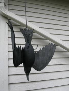 Locaphile Perfect Murder Crow Decoy Hanging Out